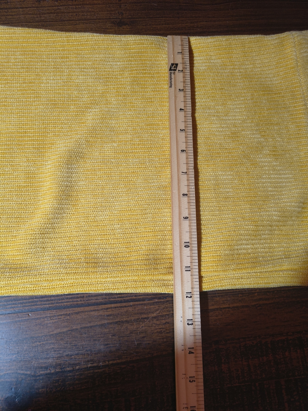 En Saison Yellow Corduroy Jumpsuit with Zip Detail - Picture 7 of 13